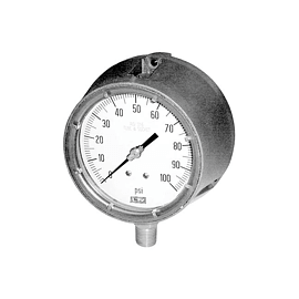 All st.st. bourdon tube pressure gauges DN 125