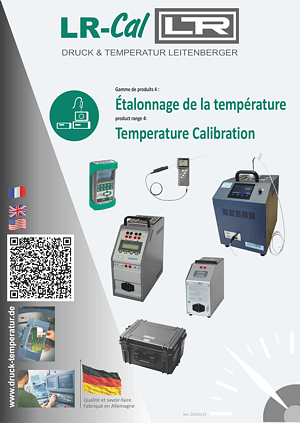 Appareils d'étalonnage de témperature