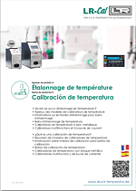 Brochure: Étalonnage de la température