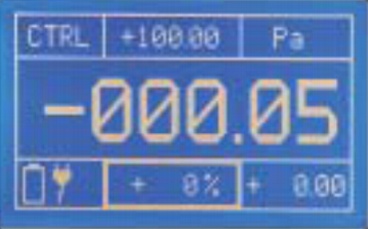 LR-Cal LCC 100 Bildschirm CTRL