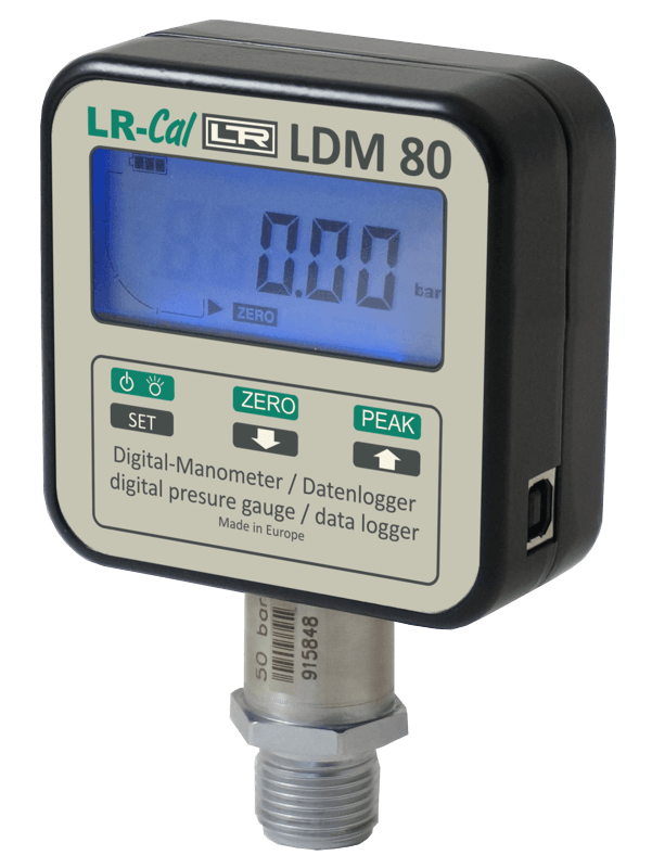 LR-Cal LDM 80 Präzisions-Digitalmanometer