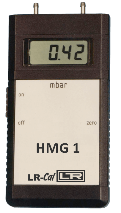 LR-Cal HMG 1 digital handheld manometer
