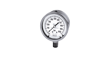 Manomètre à tube en acier inoxydable