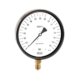 Manómetro industrial de tubo Bourdon NS 160