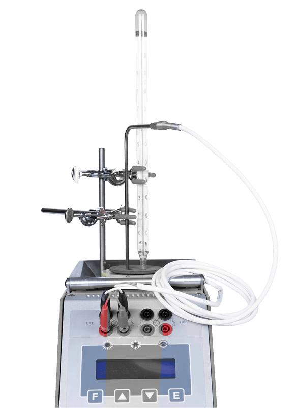 Temperaturkalibrierbad LR-Cal FLUID 100-N mit Halterungen