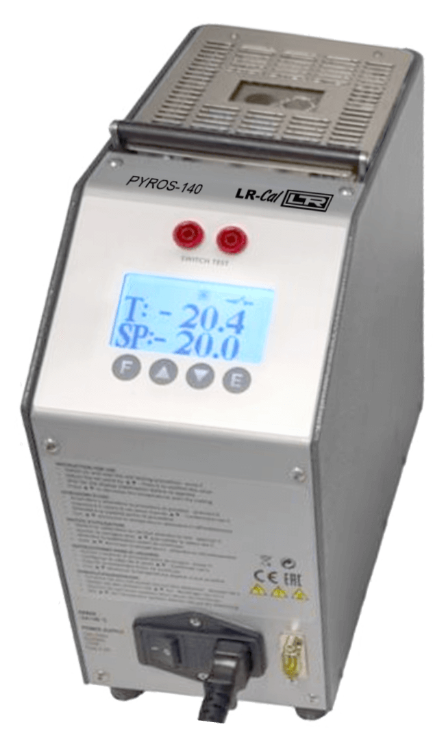 LR-Cal PYROS-140-2L dry block temperature calibrator