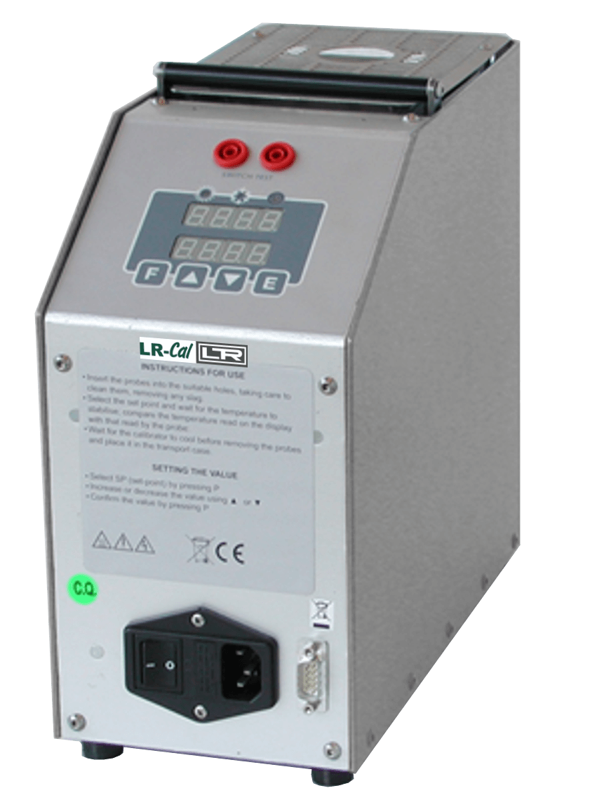 LR-Cal PYROS-140-2L dry block temperature calibrator