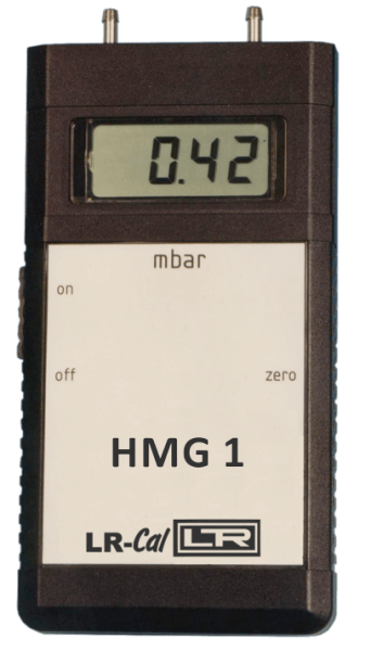 LR-Cal HMG 1 digital handheld manometer