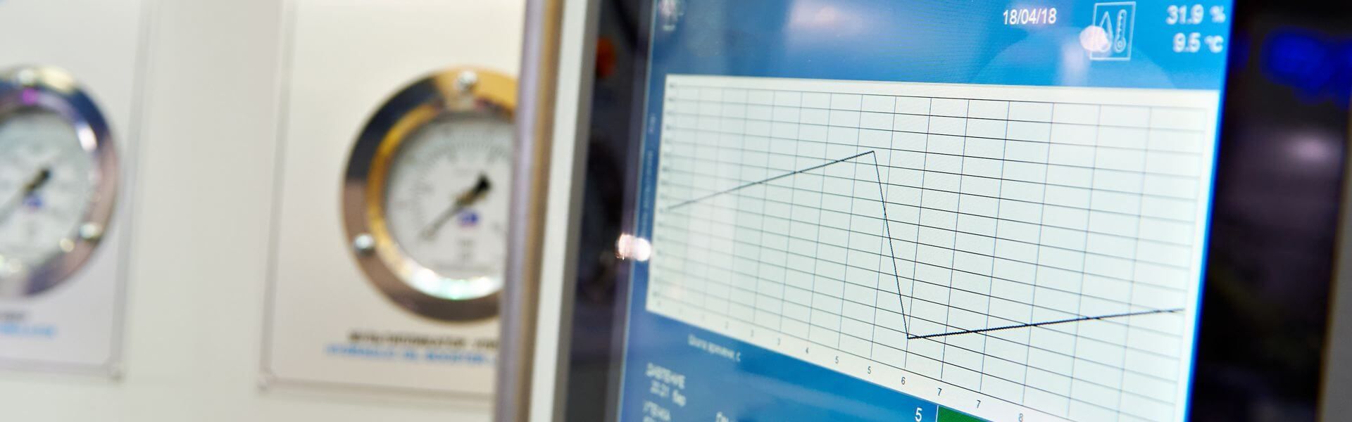 Datenlogger von DRUCK & TEMPERATUR Leitenberger