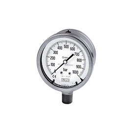 Safety execution all st.st. pressure gauges DS 100+150