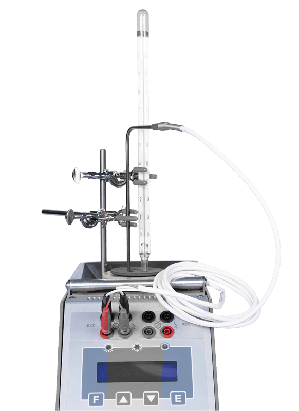 Temperaturkalibrierbad LR-Cal FLUID 200 mit Halterungen