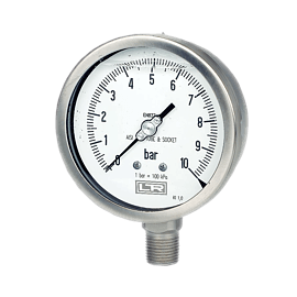 Glycerine filled pressure gauge DS 150