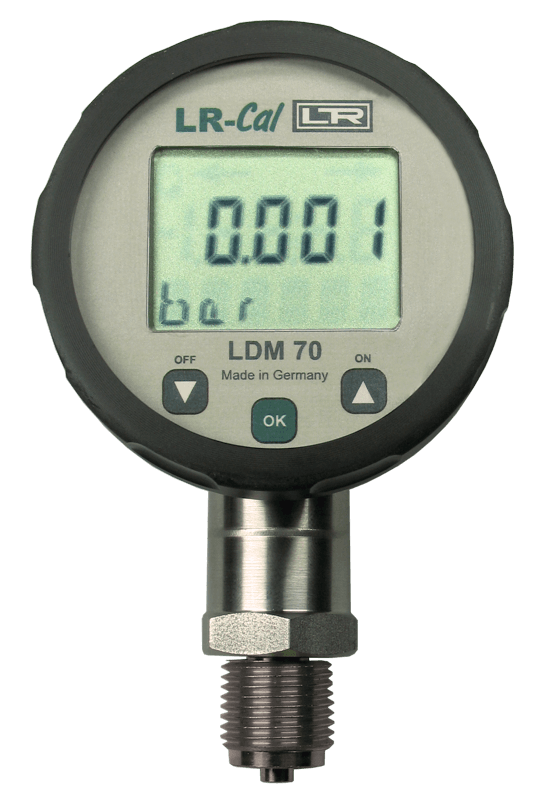 LR-Cal LDM 70-E25 digital pressure gauge