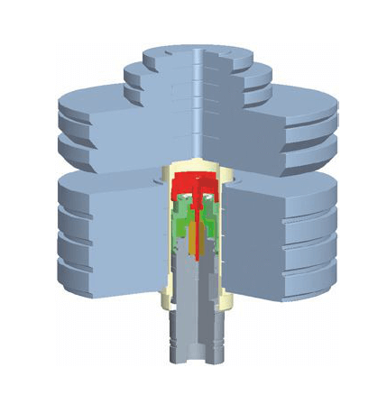 Schema: LR-Cal LDW-HK mit Glocke als Massenträger