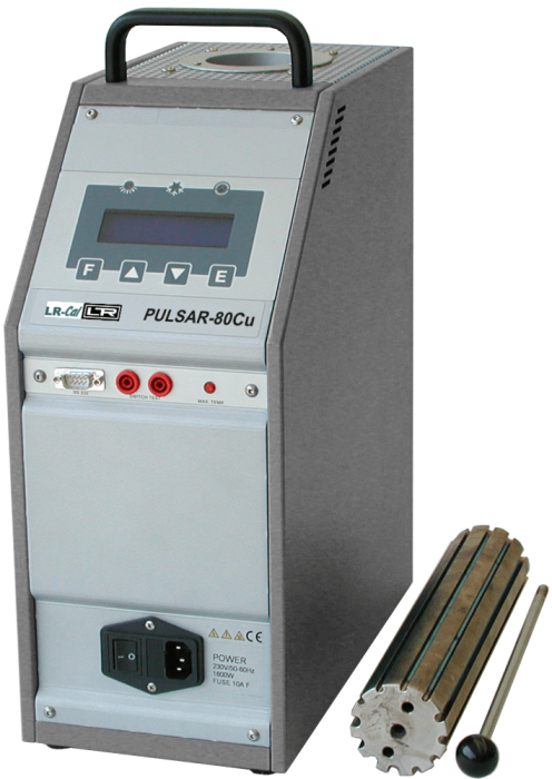 LR-Cal PULSAR-80Cu dry well temperature calibrator