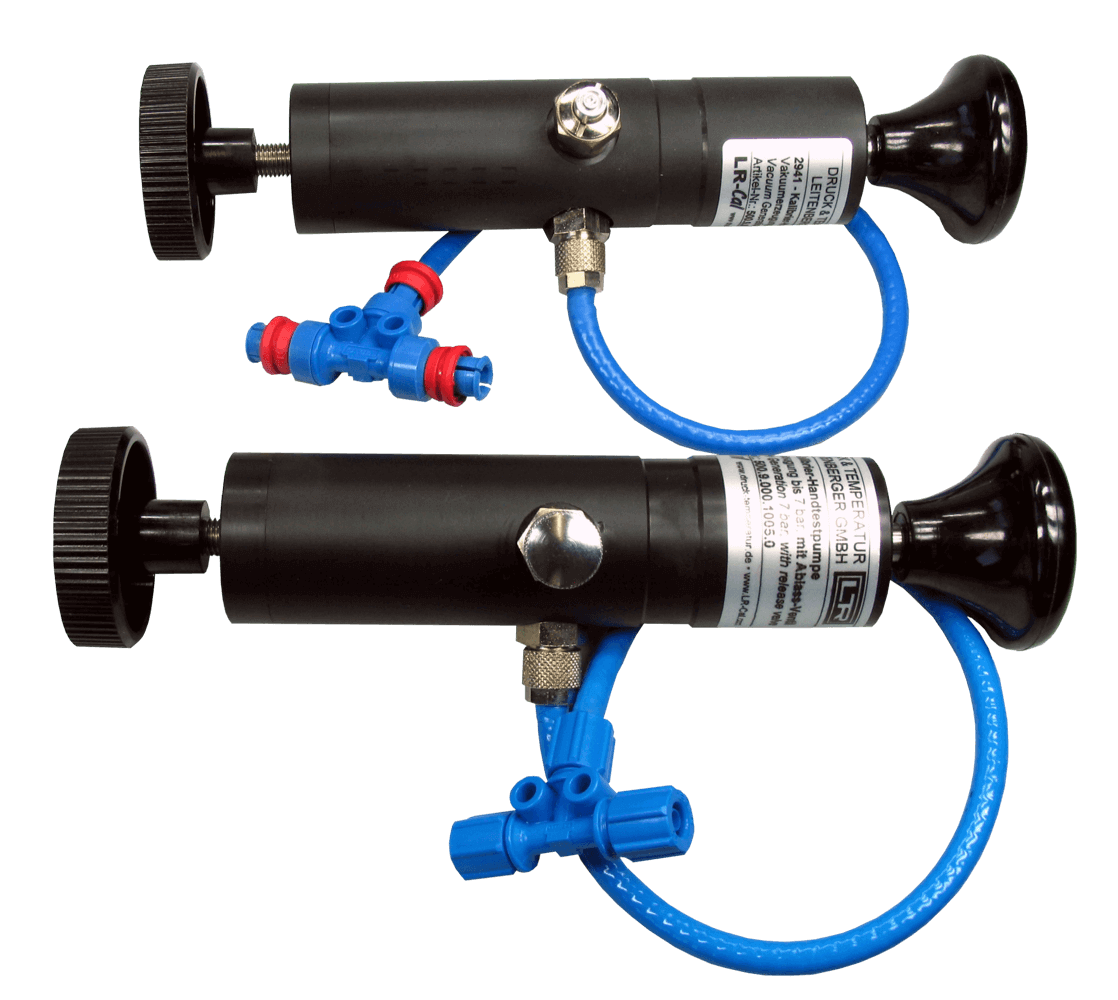 LR-Cal 2911 and LR-Cal 2941 pressure test pumps