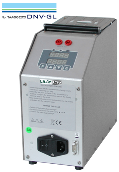 LR-Cal PYROS-650 dry block temperature calibrator