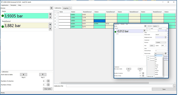 Kostenlose Software LR-Cal LDM-COM
