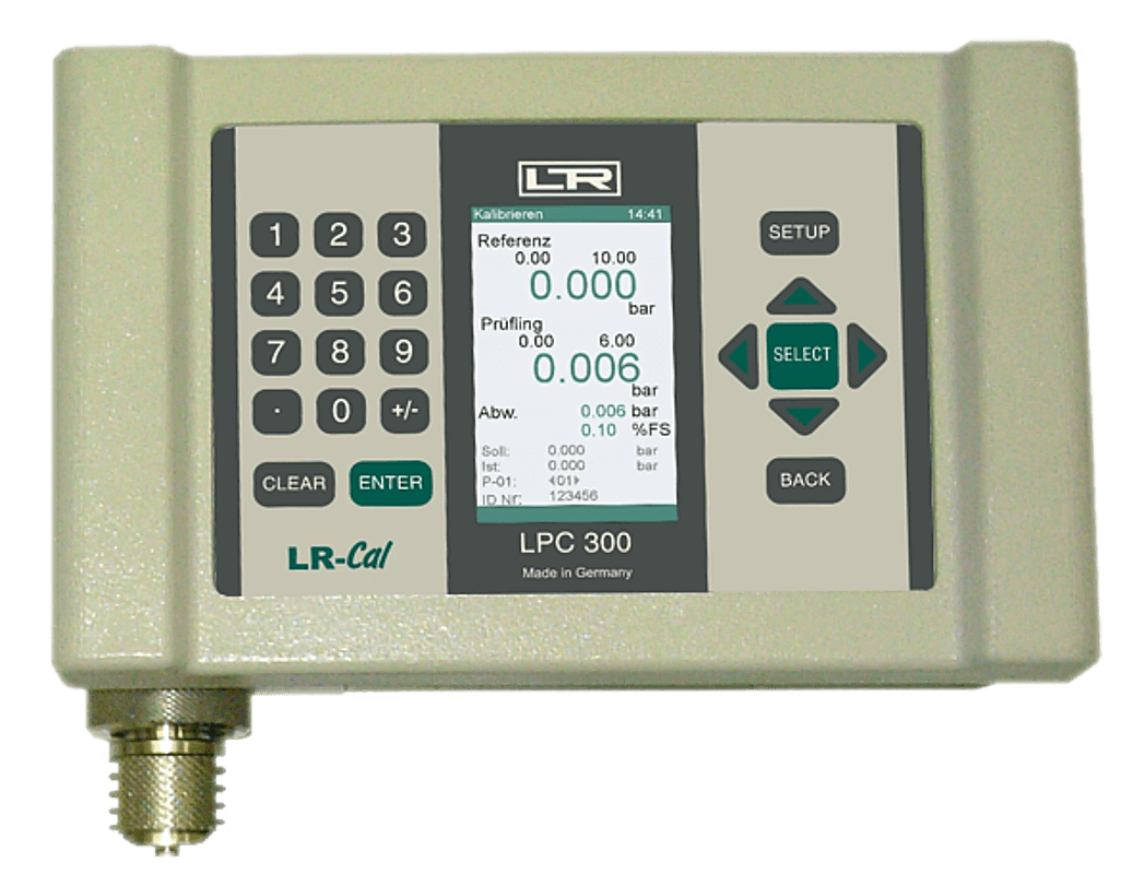 LR-Cal LPC 300 calibrateur de process avec documentation