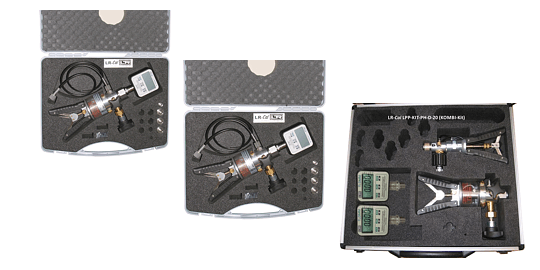 LR-Cal LPP-KIT valise d'étalonnage de pression avec LR-Cal LDM 80+KL01 comme appareil de référence