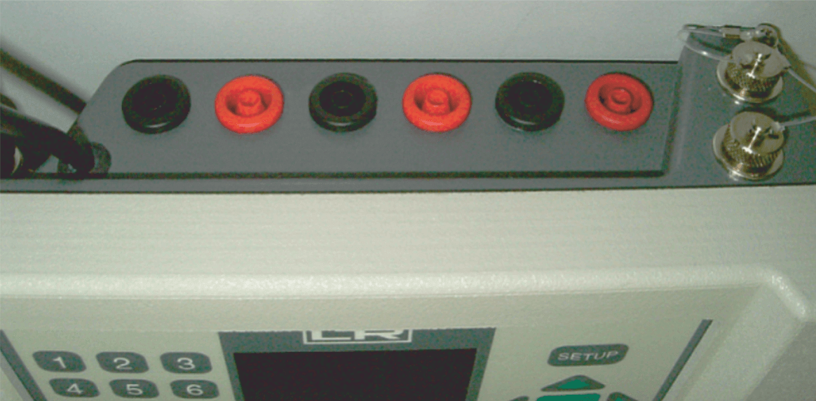 Electrical connections of the LR-Cal LPC 300