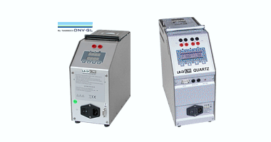 Dry block temperature calibrators