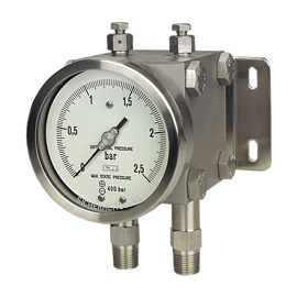 Plattenfeder-Differenzdruckmanometer 02.15
