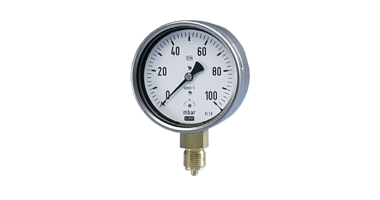 Capsule pressure gauges