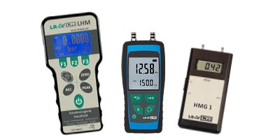 Digital handheld manometers