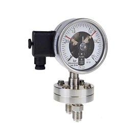 Differential pressure contact gauge