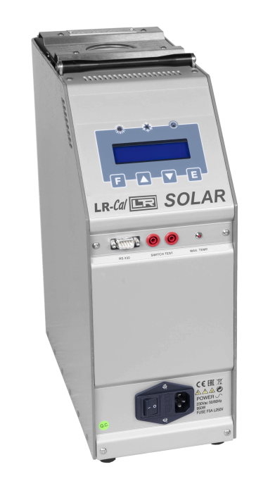 LR-Cal SOLAR-1200 dry well temperature calibrator