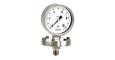 Diaphragm pressure gauges