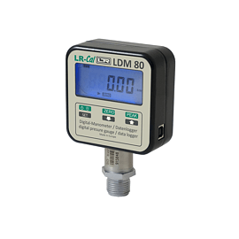 Digital pressure gauge LR-Cal LDM 80 with option KL01